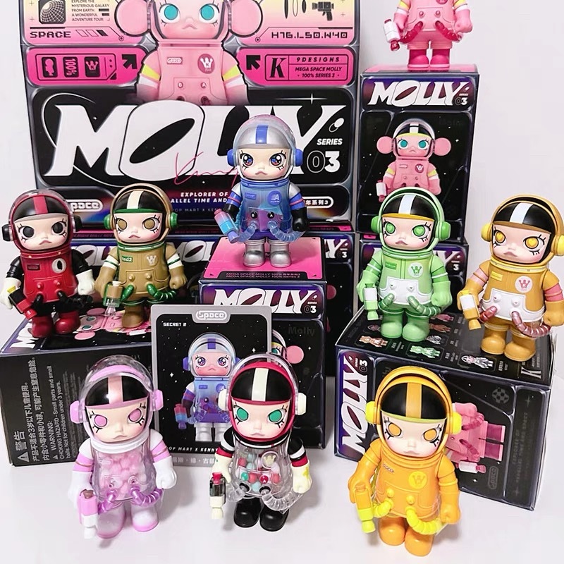 MEGA POP MART SPACE MOLLY Series 3 การจัดส่งจากประเทศไทย