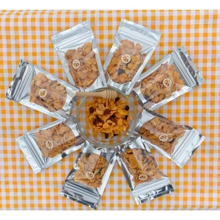 คอนเฟลกคาราเมล 25g | PWS.BAKERY ของว่างเช้า ราคาย่อมเยา ฉีกทานได้ทันที พกง่าย