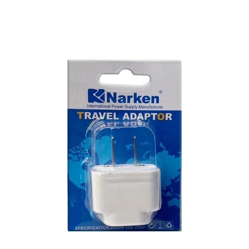 NARKEN ปลั๊กแปลง Travel Adapter 250 โวลต์ รุ่น XD-603