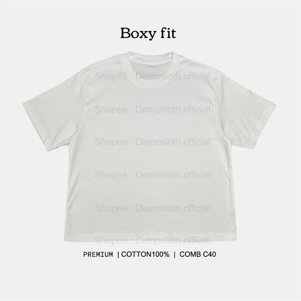 BOXY FIT วัยรุ่นเมกา ซักแล้วไม่เหลือง ผ้าไม่เก่า นุ่มมาก ไม่ใช่งานตลาดล่าง เสื้อเสื้อ Cropped ผู้ชาย ootd ราคา ถูกที่สุด ดีลบีเคเค แกลเลอรีภาพที่ 6
