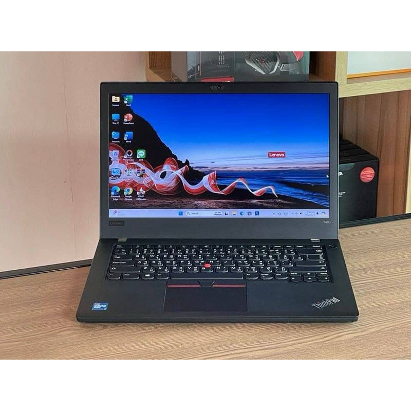 Lenovo Thinkpad T480 i7-8650U vPro SSD512GB RAM16GB Win 11 Pro สินค้ามือสอง สำหรับงานลุย ๆ