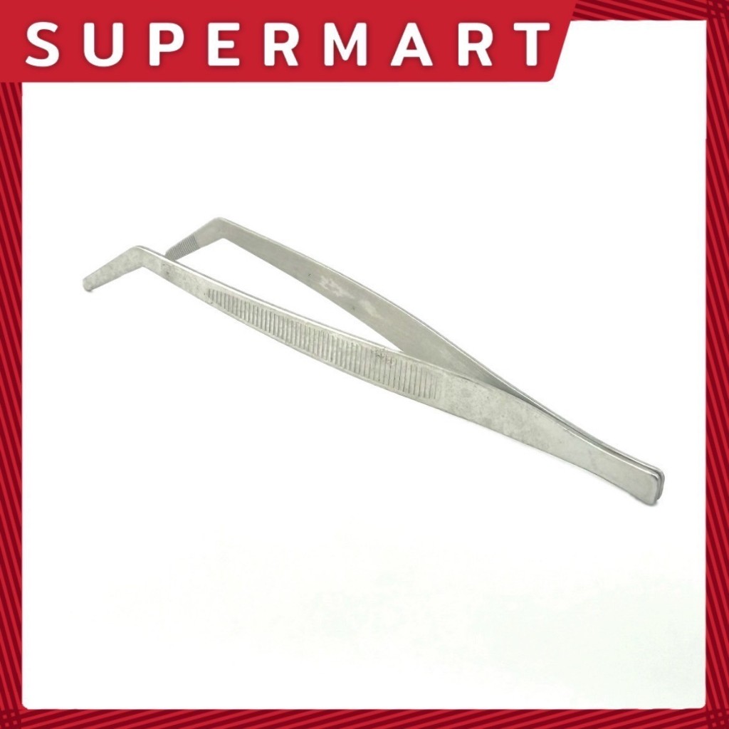 SUPERMART Pizza Precision tong 40 degree angle 23 cm.#1327013
