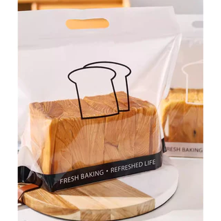Baking Barn (50ใบ/แพ็ค) ถุงใส่ขนมปัง ถุงขนมปัง ถุงใส่ครัวซอง ถุงใส่ขนมปังโทส Toast bag