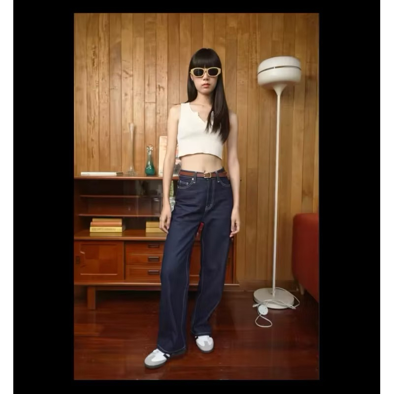 กางเกงยีนส์ TGDA.CO - กางเกงยีนส์ Body Girl รุ่น Maxwell Jeans