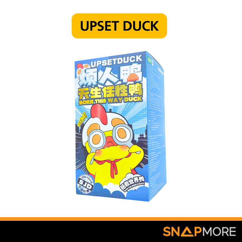 UPSETDUCK V.3 BORN THIS WAY DUCK SJD PLUSH กล่องสุ่ม ลุ้น SECRET [RONGCREATOR] UPSETDUCK V.3 Upset D