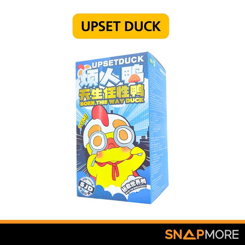 UPSETDUCK V.3 BORN THIS WAY DUCK SJD PLUSH กล่องสุ่ม ลุ้น SECRET [RONGCREATOR] UPSETDUCK V.3 Upset Duck v3 UpsetDuck v3