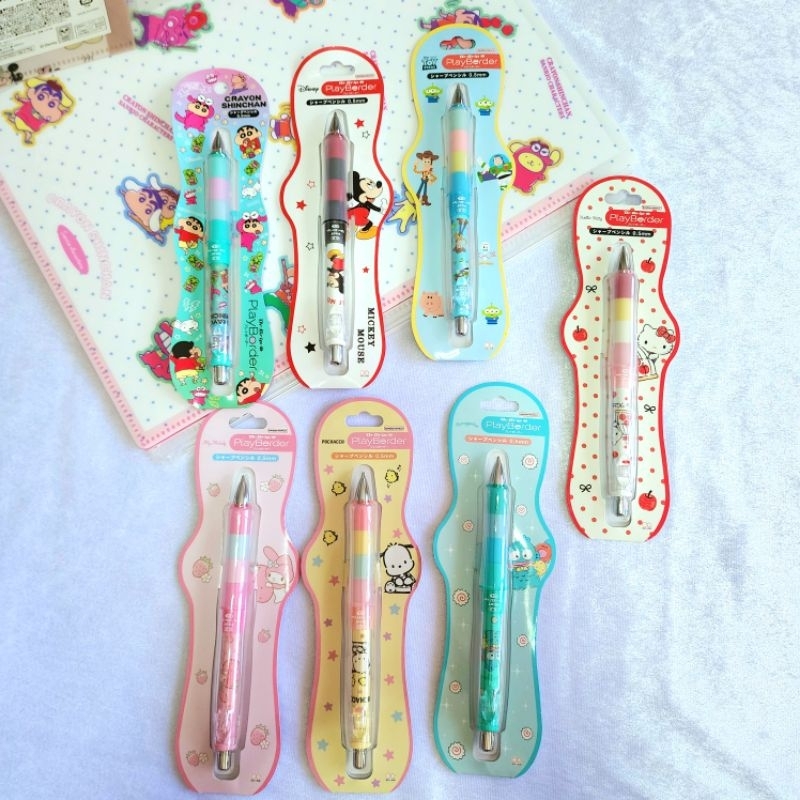ดินสอกด Dr.Grip ดินสอกดเขย่าไส้ ปากกาด้ามจับนุ่ม ลายลิขสิทธิ์แท้ นำเข้าจาก japan แท้ %