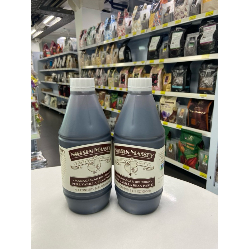 Nielsen Massey Madagascar Bourbon Pure Vanilla Bean Paste ขนาด1000ml*Lotใหม่ DEC/2027