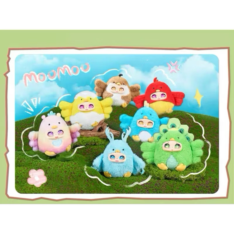 [สุ่มเดี่ยว- พร้อมส่ง] กล่องสุ่ม Moomoo Cute Chirp