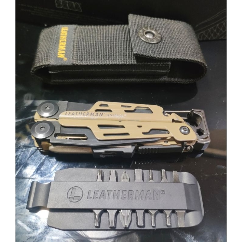 Leatherman Signal: Coyote Tan + ชุด Bit Kit *มือสอง