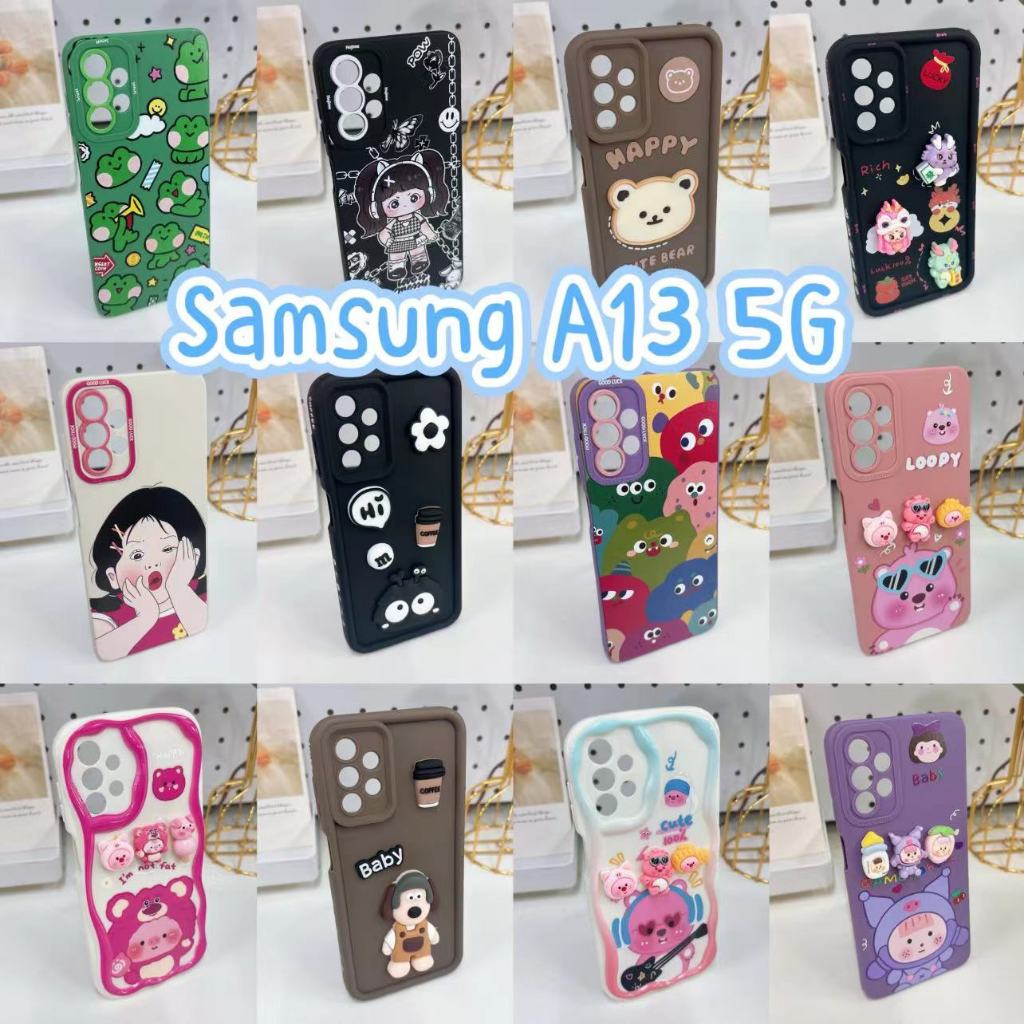 มาใหม่ เคส Samsung A13 5G ลายการ์ตูน น่ารัก สำหรับ Samsung A13 ซัมซุงเอ13 case สำหรับ A13 5G