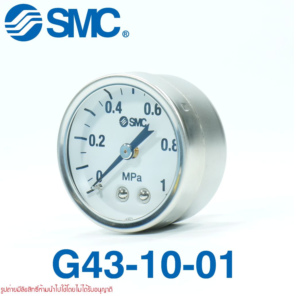 G43-10-01 SMC G43-10-01 Pressure Gauge G43-10-01 เกจวัดความดัน