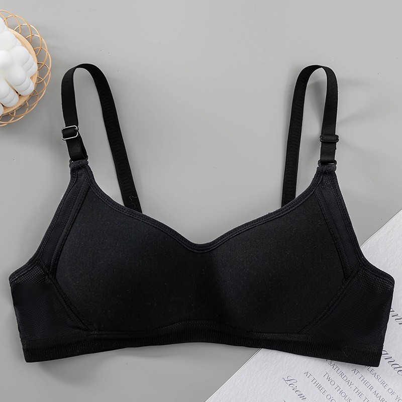 ชุดบราชั้นใน ผ้าฝ้าย แบบนิ่ม ขนาดเล็ก สําหรับเด็กผู้หญิงวัยรุ่น#8888