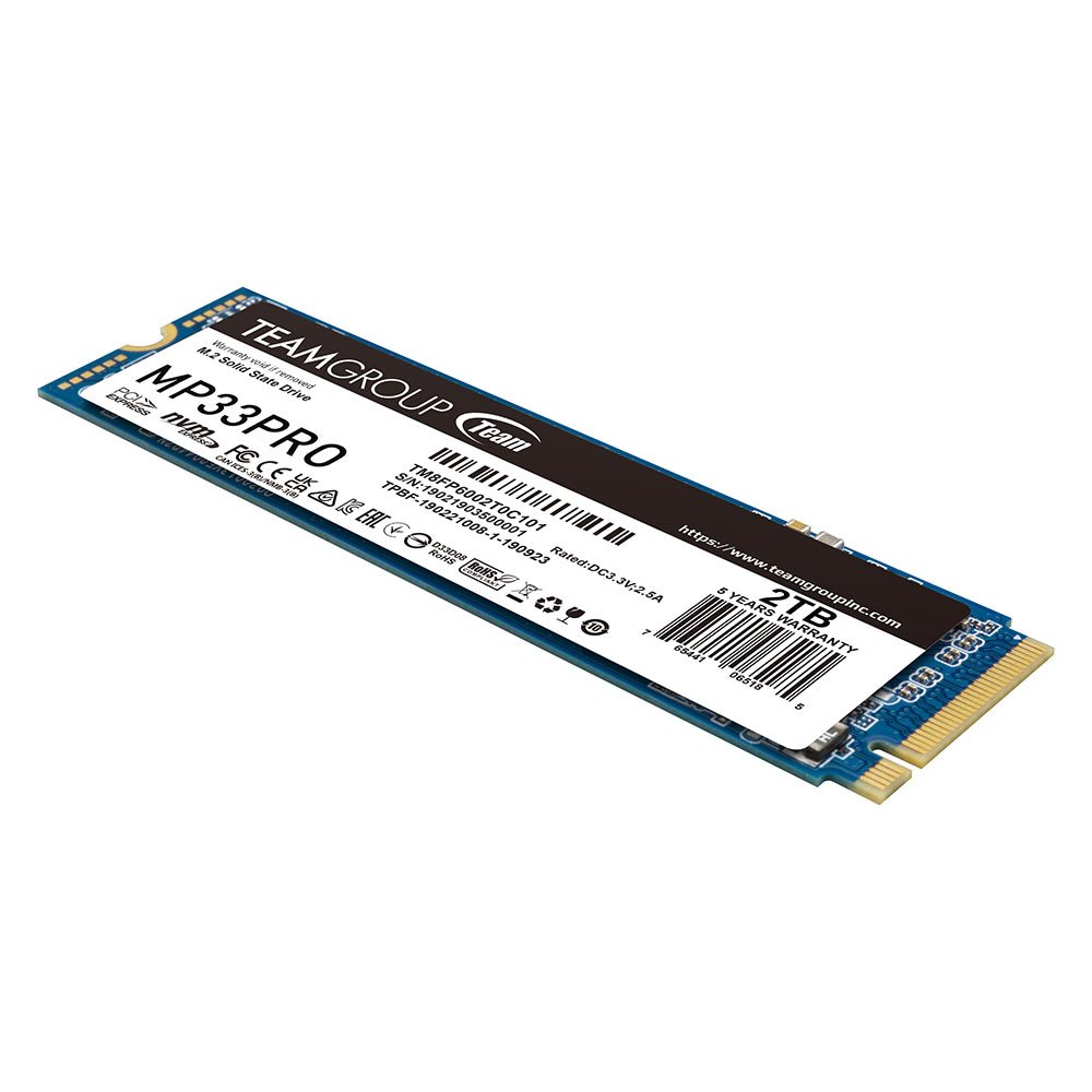 512GB | 1TB SSD (เอสเอสดี) TEAMGROUP MP33 PRO M.2 2280 PCIe Gen3x4 NVMe(TM8FPD512G0C101|TM8FPD001T0C101) (5Y) - รูปที่ 2
