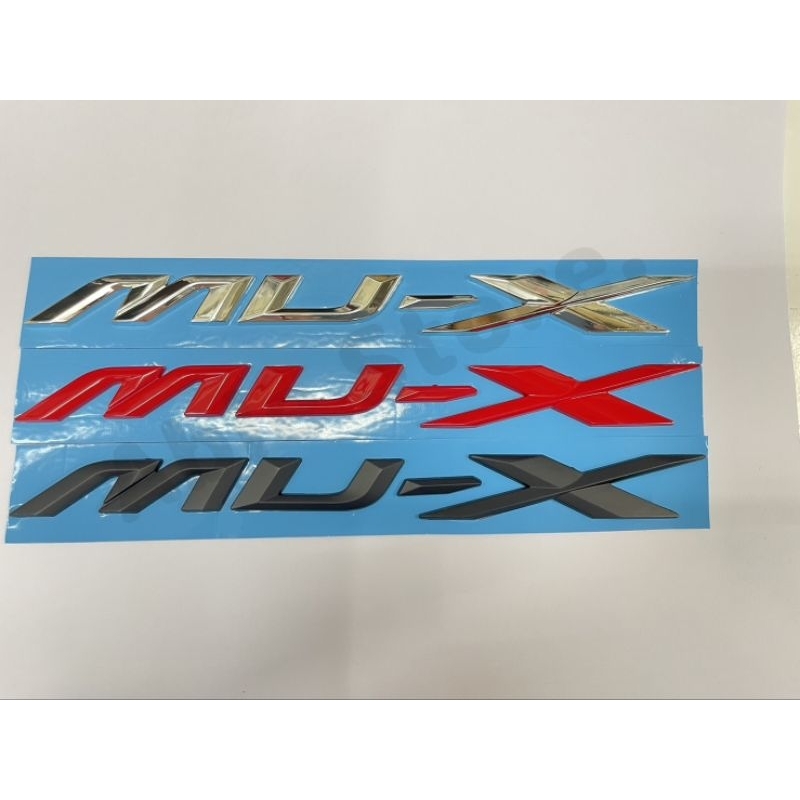 พลาสติกชุปโครเมี่ยม MU-X สำหรับติดรถ ISUZU MU-X ปี2022-2024