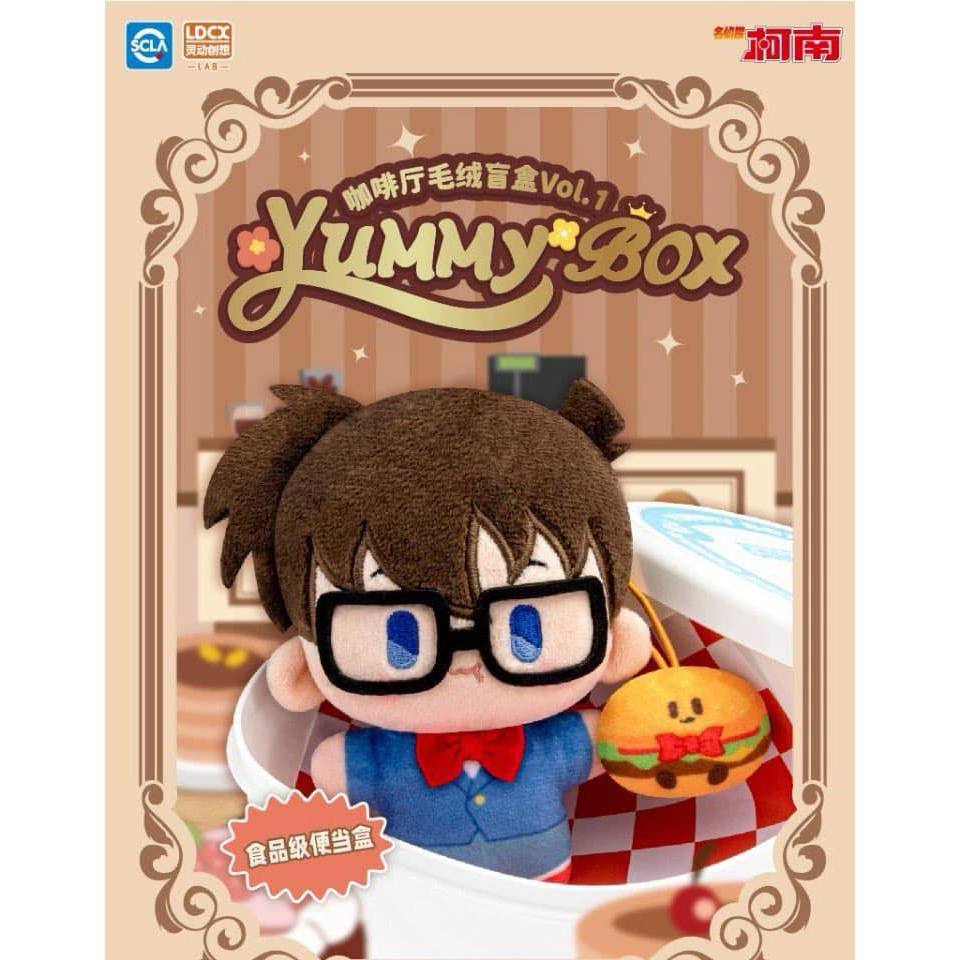 (🧸แฟชั่นลด30%) [เลือกตัว] กล่องสุ่ม พวงกุญแจ 52TOYS LDCX DETECTIVE CONAN Yummy Box pendant กล่องข้าวโคนัน ของแท้