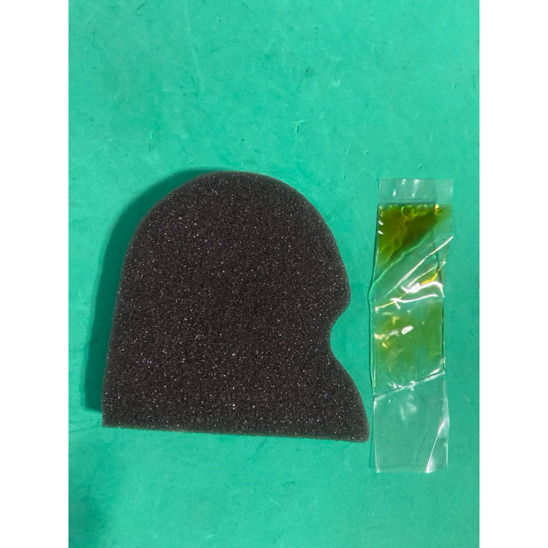 KSR 110,ไส้กรองอากาศ (อย่างดี+ชุดชุบน้ำมัน,(H-391.15)