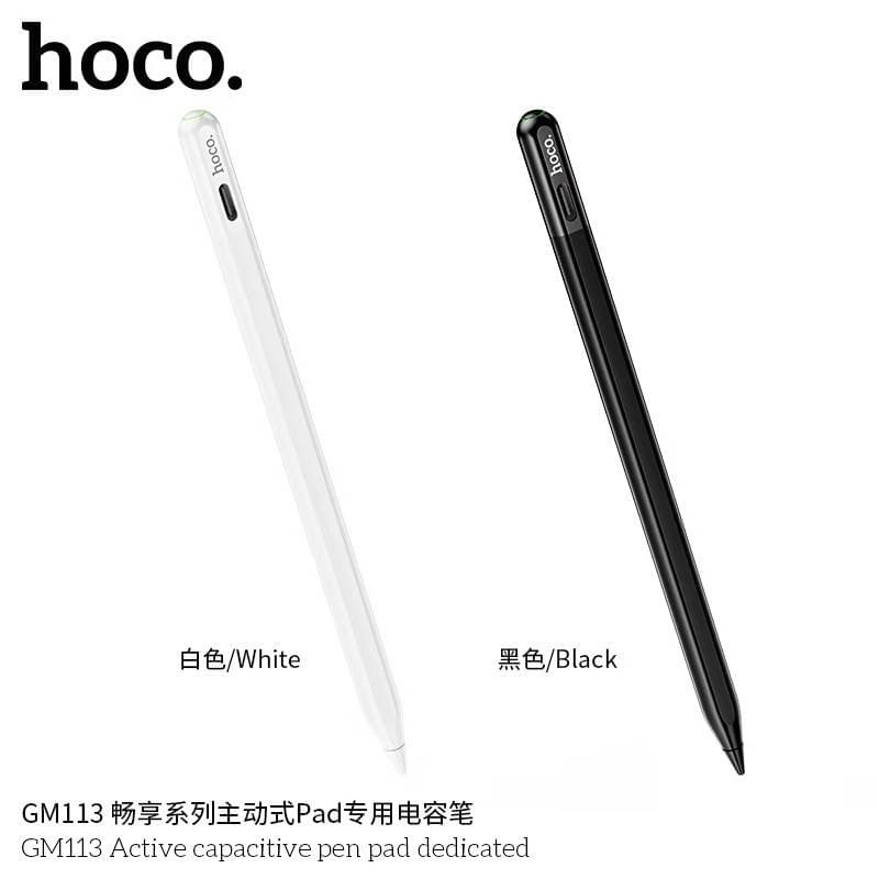 ปากกาทัชสกรีน Hoco GM113 Active Capacitive Pen ปากกาสไตลัส มีแม่เหล็กดูดซับด้านข้าง รองรับทุกหน้าจอ แท้100%