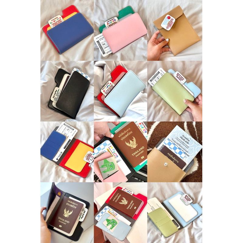 Passport case passport holder เคสพาสปอร์ต ซองหนังใส่พาสปอร์ต 📁🖍