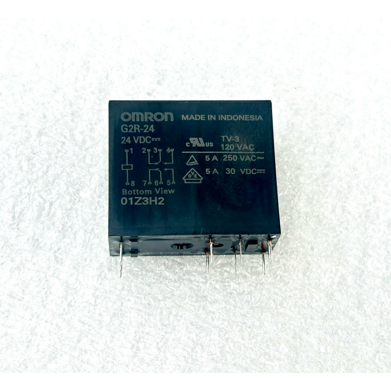 Relay G2R-24 PCB 8Pin coil 24vdc 2 Contact From 2C N.O N.C COM 5A250vac  Omron