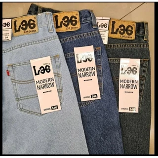 กางเกงยีนส์ขายาว ทรงกระบอก 8.5 นิ้ว (เป้าซิป) มี 5 สี ไซส์ 28-36 Jeans Man