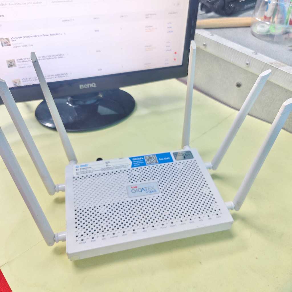 เราเตอร์ไวไฟ T3 ST-244F ไม่มีอะแดปเตอร์ ใช้งานได้เทสแล้ว (ตัวที่ 1)