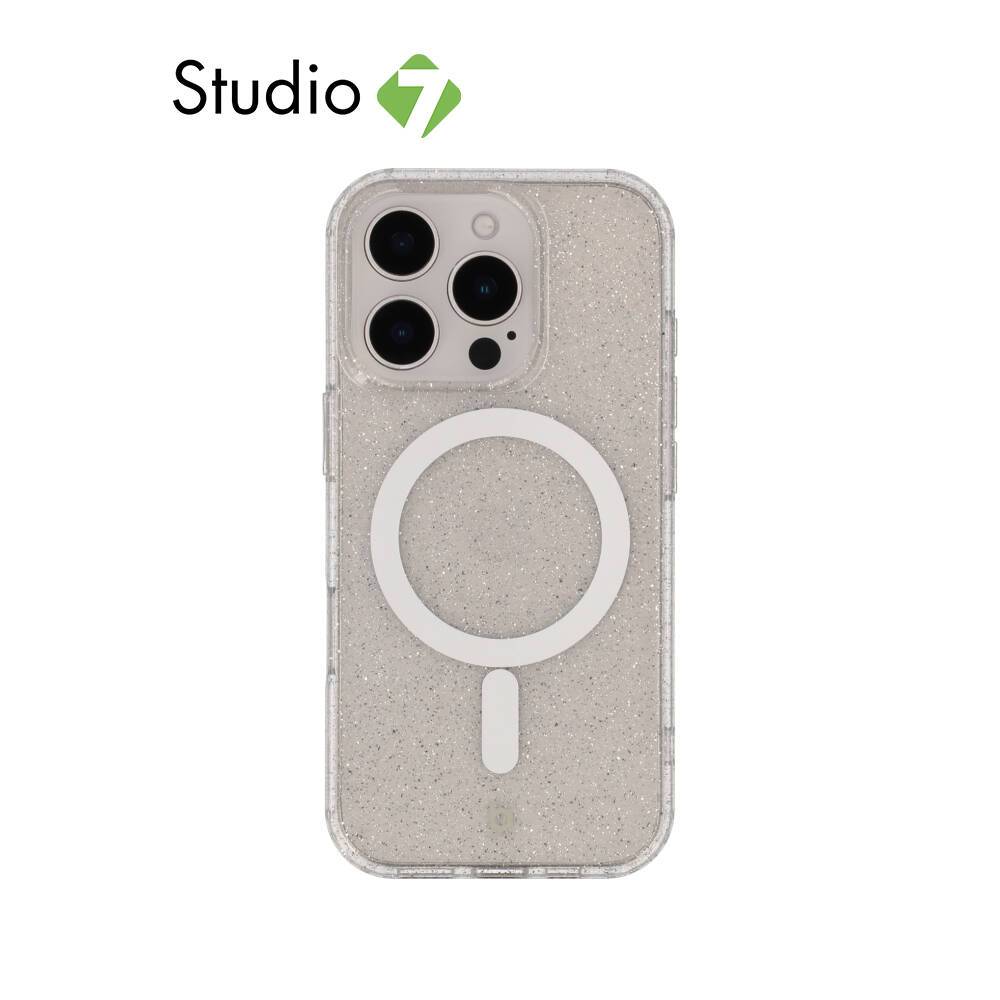 เคส Blue Box iPhone 16 Pro Grey Glitter with Magnetic by Studio7