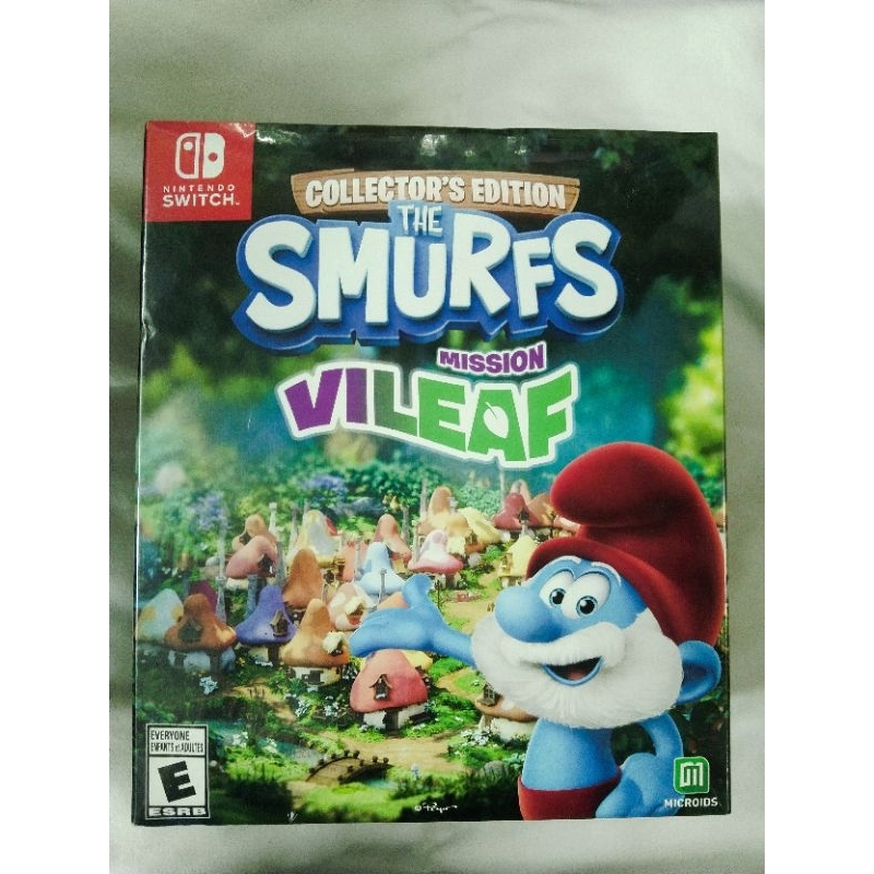 (พร้อมส่ง)(มือ1) Nintendo Switch The Smurfs-Mission Vileaf Collection Edition(US)