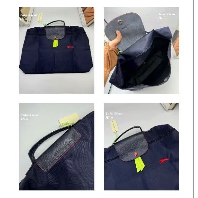 พร้อมส่ง กระเป๋าใส่แล็ปท็อป LONGCHAMP LE PLIAGE GREEN BRIEFCASE