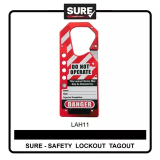 [ออกใบกำกับภาษี] Lockout Hasp (อุปกรณ์ล็อคร่วม) (พร้อมส่งในไทย/รวมVatแล้วค่ะ)