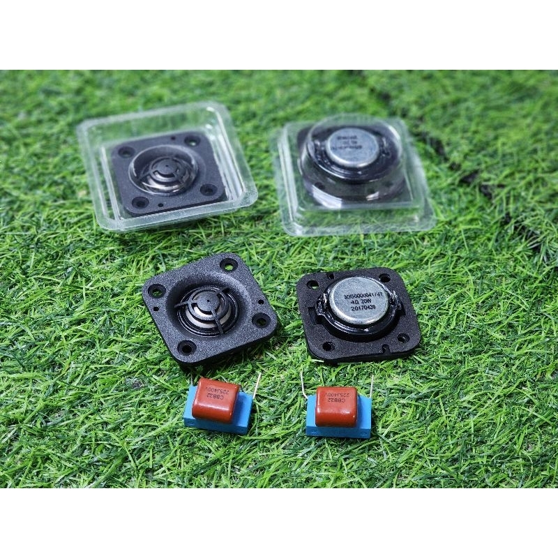 แหลมHK **แท้**(ไทเทเนี่ยม+ซีเทพ) 2นิ้ว 4โอมห์ 20วัตร (จำนวน1ดอก) เสียงแหลม hk 2” ลำโพงบลูทูธ diy แม่