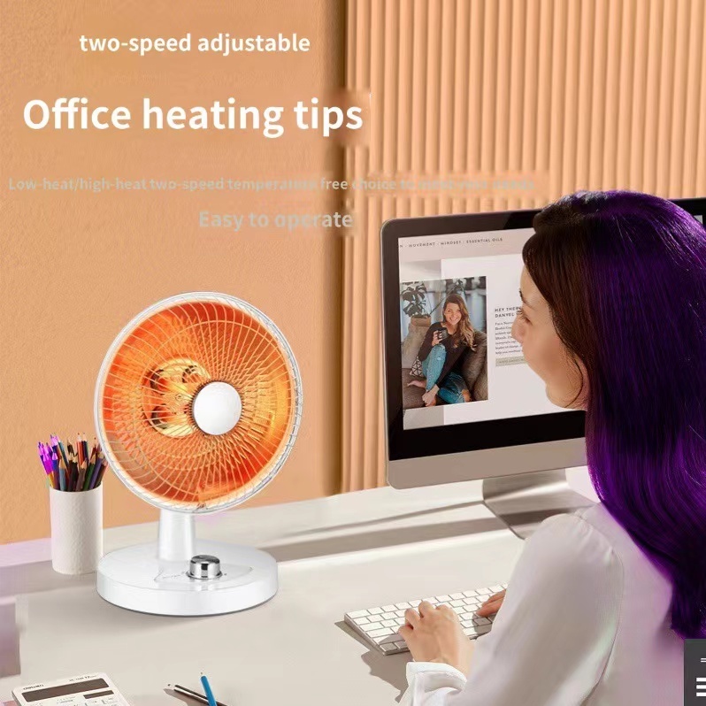 พัดลมร้อนheater Amoi 400W พัดลมฮีตเตอร์ ฮีตเตอร์ ฮีตเตอร์ตั้งโต๊ะ ฮิตเตอร์ลมร้อน ฮีตเตอร์พกพา - รูปที่ 2