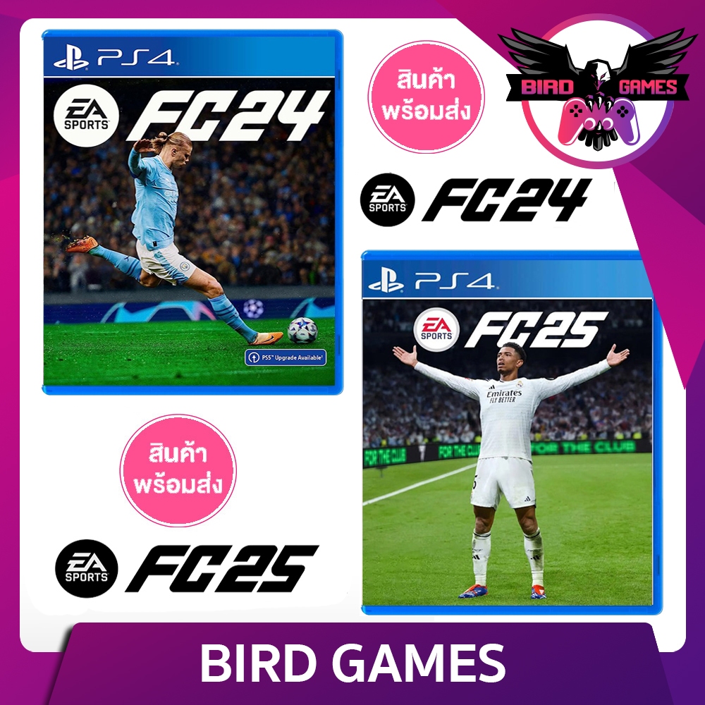 PS4 : FC25 , FIFA 25 [แผ่นแท้] [มือ1] [Fifa24] [fifa 2024] [fifa2024] [FC 24] [FC 25]