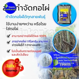 สารกำจัดกอไผ่ ฆ่ากอไผ่ตายยันราก ไม่เป็นอันตรายต่อคนและสัตว์เลี้ยงใช้เป็นยากำจัดต้นไผ่ ได้ผล 100%