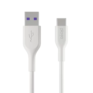 Playa PK0001 สายชาร์จ USB-A to USB-C วัสดุ PVC ทนทานสูง รองรับชาร์จเร็ว 40W (ไม่รองรับอุปกรณ์ Apple)