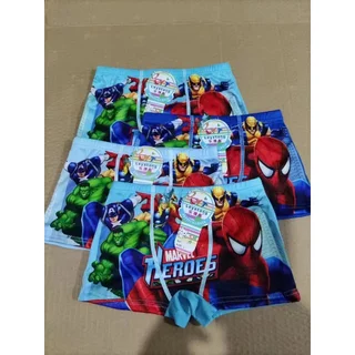 กางเกงซับในเด็กผู้ชาย แพ็กมี 10 ชิ้น คละสี เนื้อผ้านุ่มลื่น