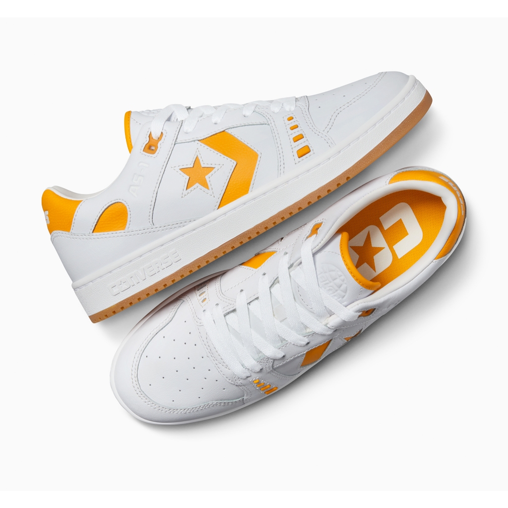 CONVERSE รองเท้า AS-1 PRO SEASONAL COLOR OX WHITE/YELLOW ผู้ชาย A09237CM_H4WTYL
