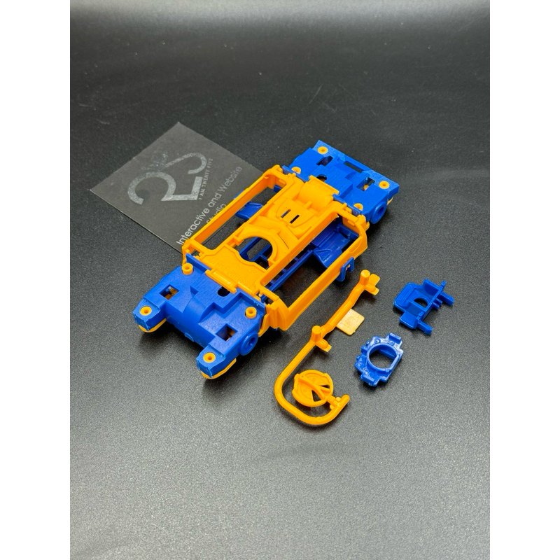 Tamiya mini 4WD MS L suspension ( โช้ค ) น้ำเงิน เหลือง