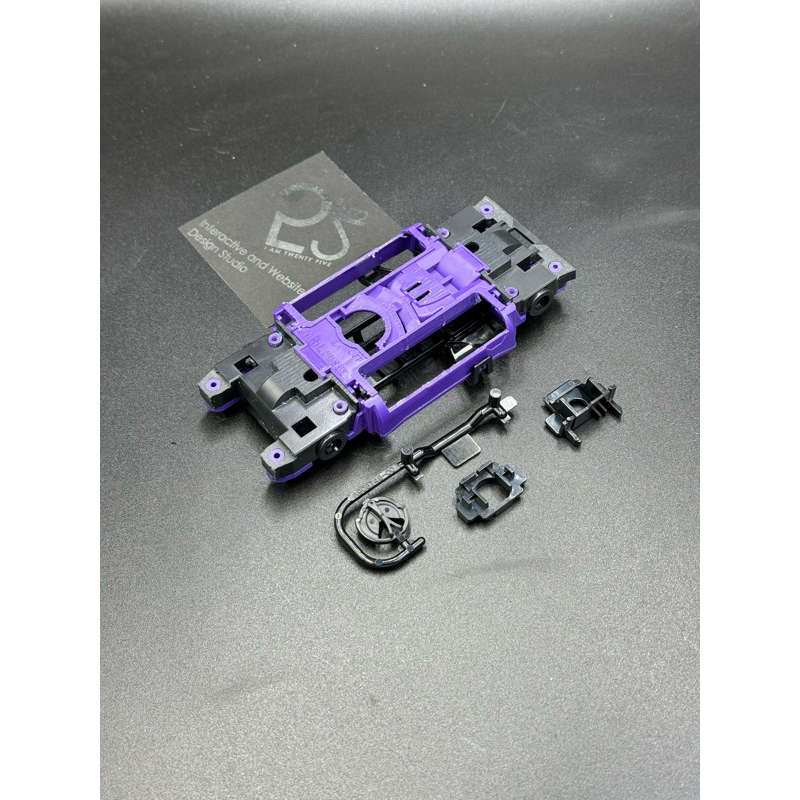 Tamiya mini 4WD MS L suspension ( โช้ค ) ดำ ม่วง