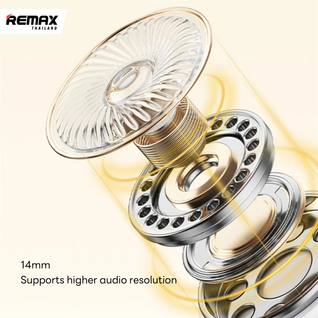 Wekome Wired Small talk Type C (YA19) - หูฟังมีสาย Type-C พร้อมไมโครโฟน ทรง Earbuds คุณภาพเสียง HiFi