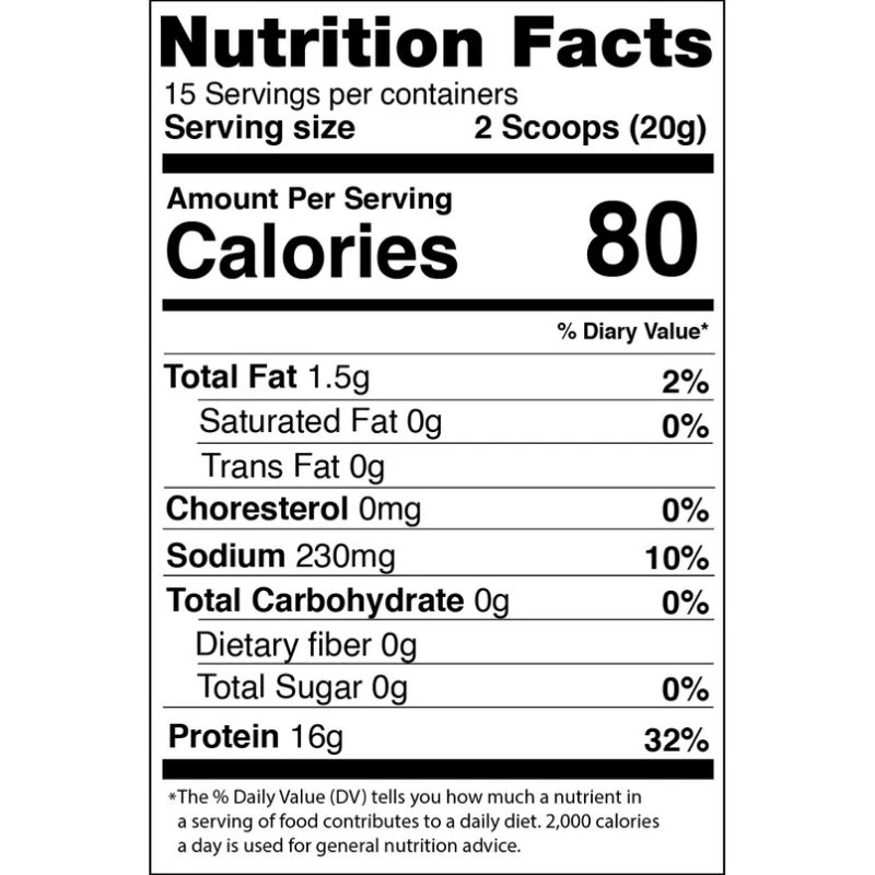 ผงโปรตีนถั่วลันเตาออร์แกนิค Organic Pea Protein Powder 300g thumbnail 4