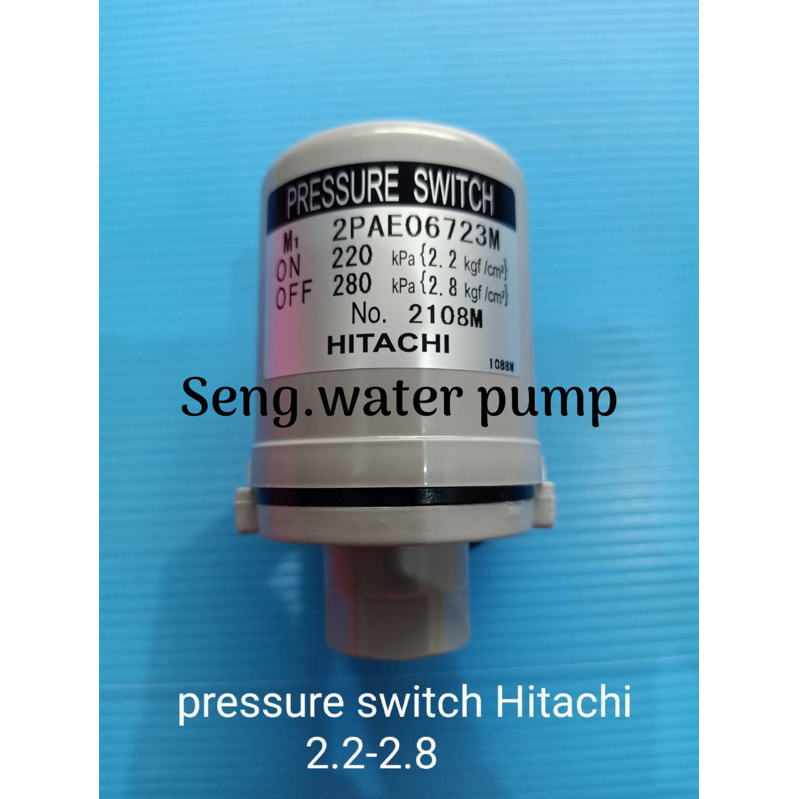 pressure switch Hitachi 2.2-2.8 ปั๊มน้ำ อุปกรณ์ ปั๊มน้ำ ปั๊มน้ำ อะไหล่