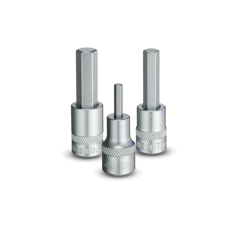 TONE ลูกบล็อก6เหลี่ยมเดือยโผล่ ขนาด 1/4" รุ่น 2H - Hexagon Socket 1/4" Model 2H