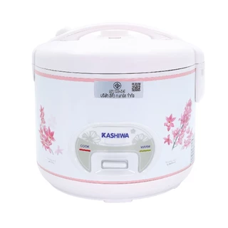 KASHIWA หม้อหุงข้าว ไฟฟ้าอุ่นทิพย์ 1.8 ลิตร รุ่น RC-180 สีชมพู หม้อหุง หม้ออุ่นทิพย์