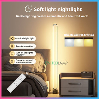 โคมไฟตั้งพื้น LED 💥ไฟตกแต่งห้อง ไฟห้องนอน ไฟ LED Floor lamp การควบคุมระยะไกลลดแสง ไฟแอมเบียนท์ ไฟมุม ไฟหัวเตียง
