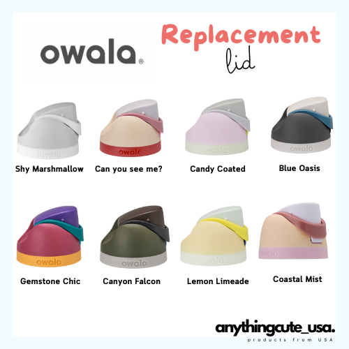 (พรีออเดอร์ 14-20 วัน) Owala Replacement Lid