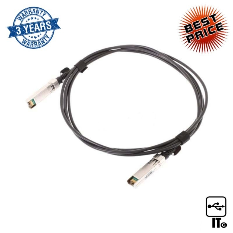 Cable Fiber SFP + Copper Cable 10G (UT9600P-03) 3M. ประกัน 3Y อุปกรณ์แปลงสัญญาณ