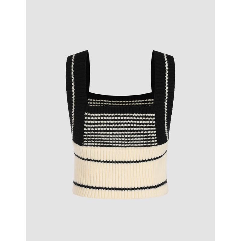 เสื้อ tank top cider ไหมพรม size xs