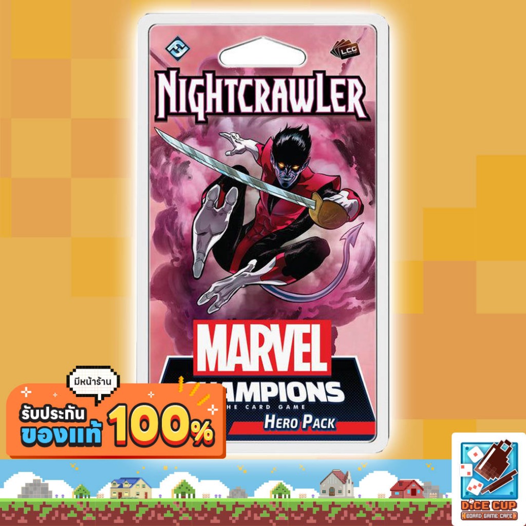 [ของแท้] Marvel Champions: Nightcrawler Hero Pack Board Game