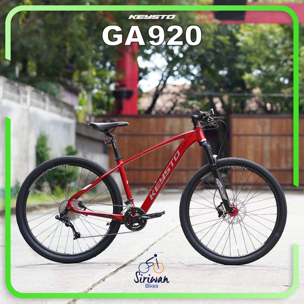 KEYSTO รุ่น GA920 (ปี2022) จักรยานเสือภูเขาล้อ 29 นิ้ว เกียร์ 20 สปีค ไซต์15, 17, 19 เฟรมอลูมิเนียม 